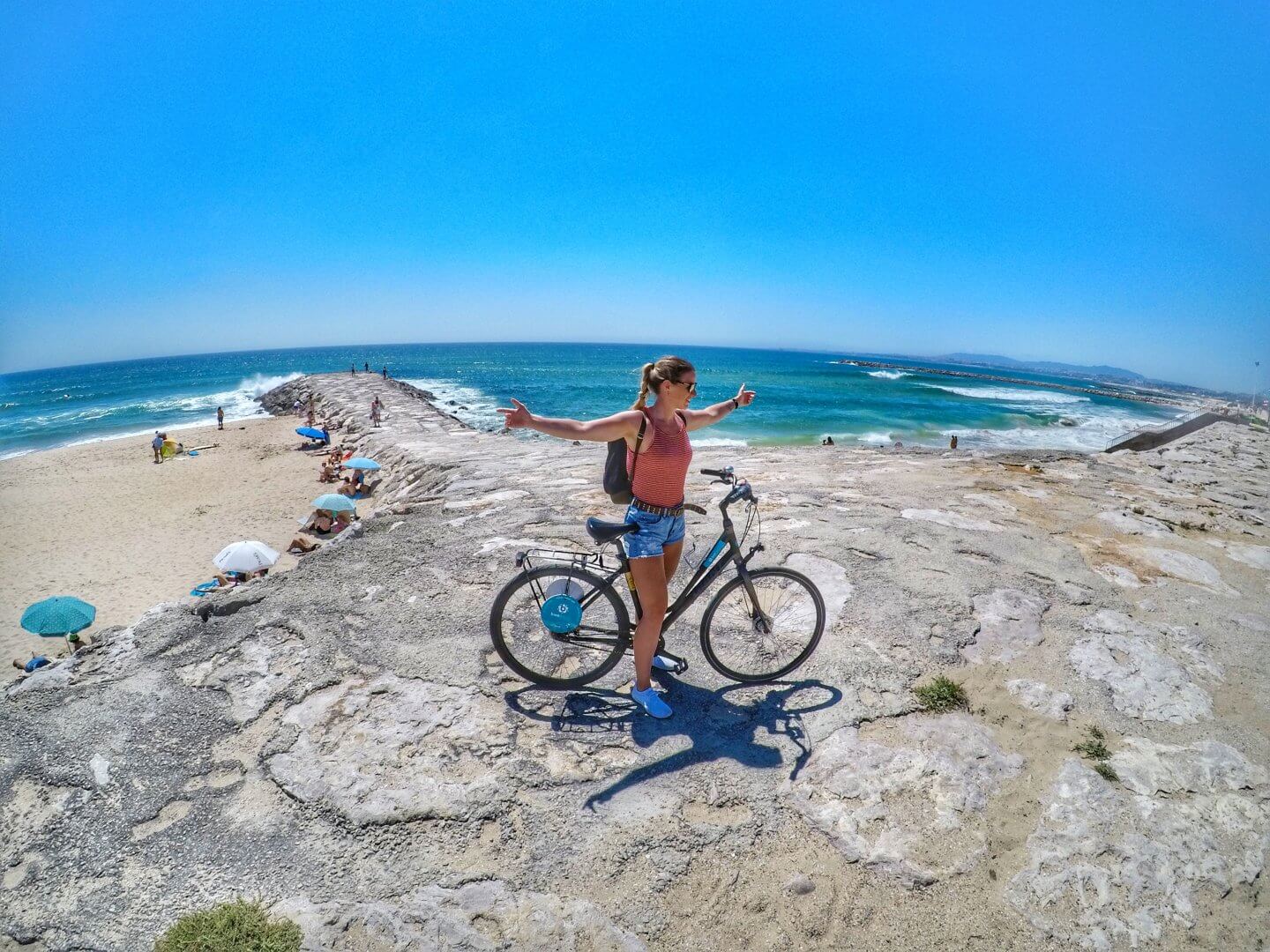 Fahrradtour nach Costa da Caparica