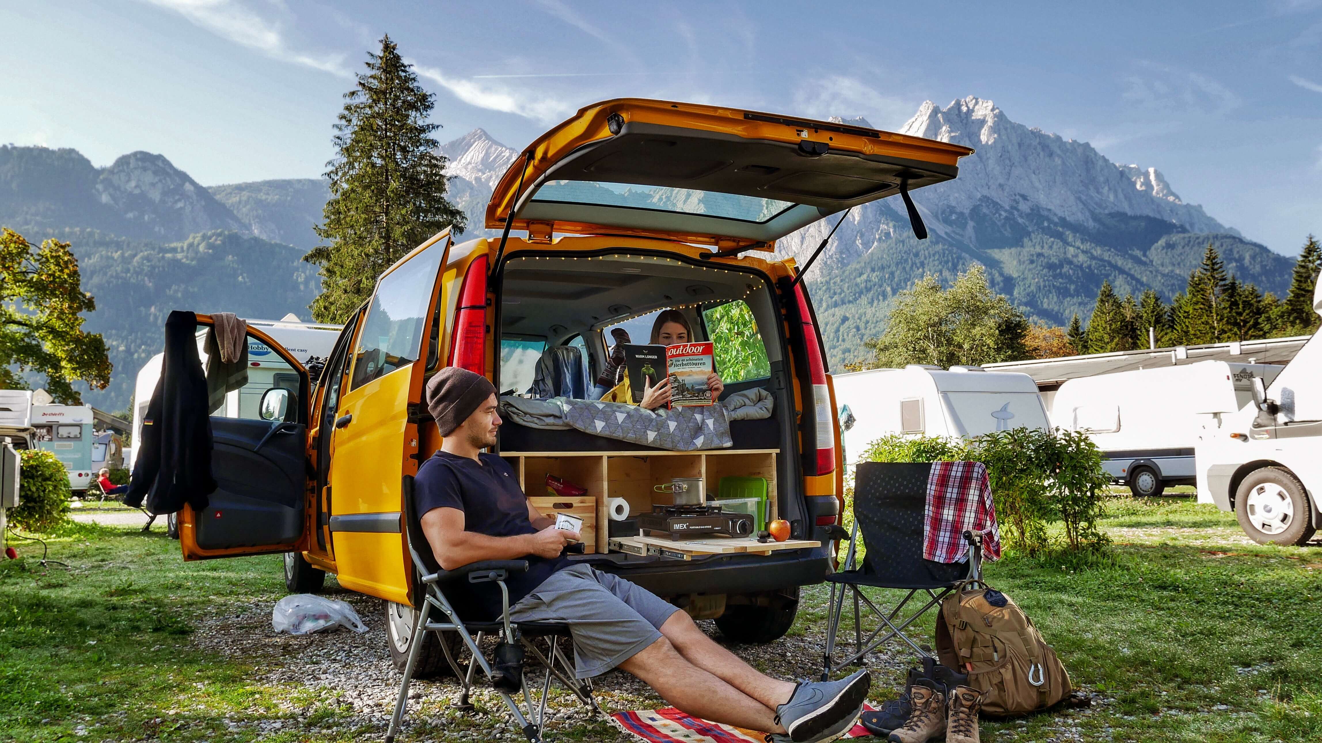 Mit dem Van in die Berge: Wanderrouten-Tipp und Campen in Bayern